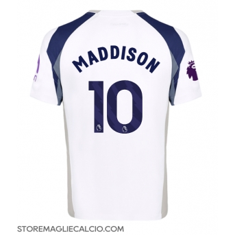Tottenham Hotspur James Maddison #10 Maglia Gara Casa Repliche 2025-26